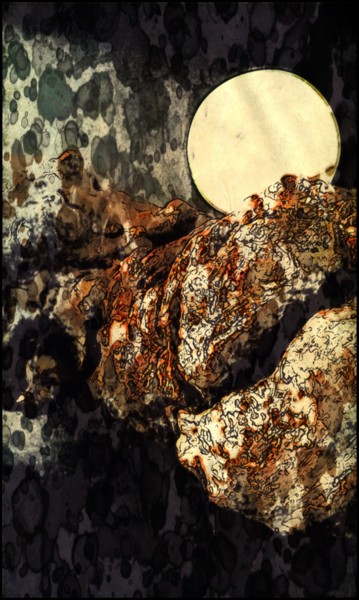 Photography titled "Moon fairy tale" by Jan Schrijver, Original Artwork, Digital Photography