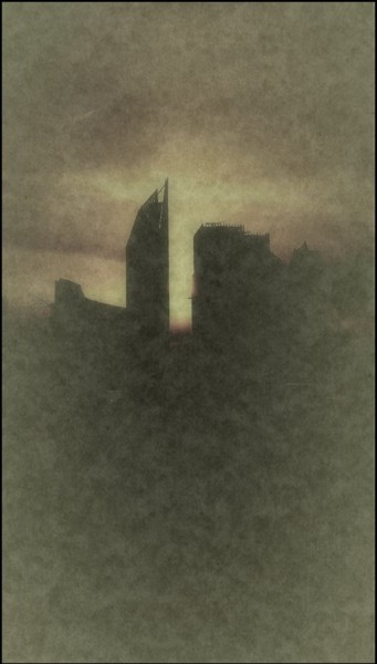 Fotografía titulada "Awakening city" por Jan Schrijver, Obra de arte original, Fotografía manipulada