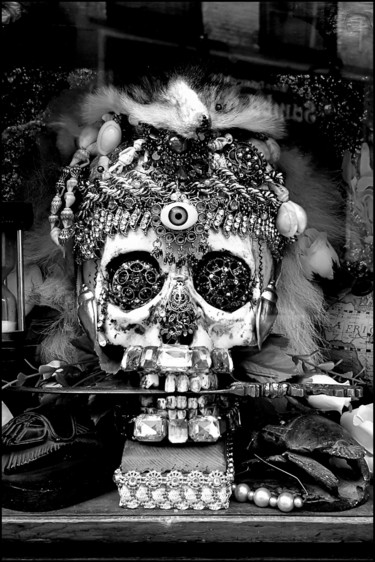 Photography titled "Skull 2.0" by Jan Schrijver, Original Artwork, Digital Photography