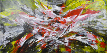 Pittura intitolato "Abstract N330" da Jana Noldin, Opera d'arte originale, Acrilico