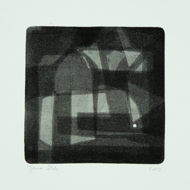 Prenten & gravures getiteld "Untitled nr. 6" door Jana Štok, Origineel Kunstwerk, Monotype