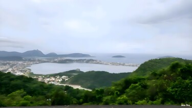 Fotografia zatytułowany „Vista da Lagoa de P…” autorstwa Janaina Lima, Oryginalna praca, Fotografia cyfrowa