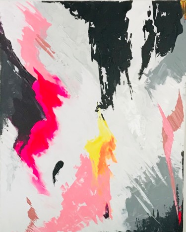 Peinture intitulée "Symphonie" par Jana Kuzmi, Œuvre d'art originale, Acrylique