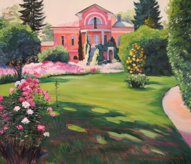 Картина под названием "Impressionist lands…" - Jane Lantsman, Подлинное произведение искусства, Масло