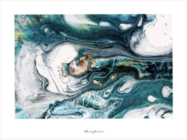 Painting titled "Oceano russo" by Jane Ma, Original Artwork