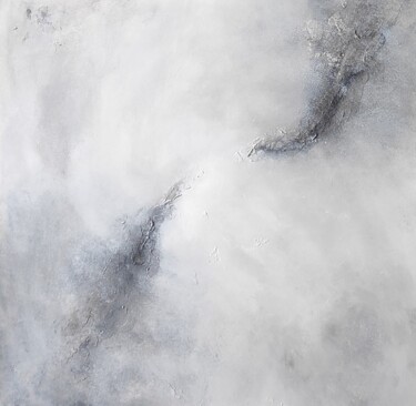 Картина под названием "Air" - Jane Ti, Подлинное произведение искусства, Акрил Установлен на Деревянная рама для носилок