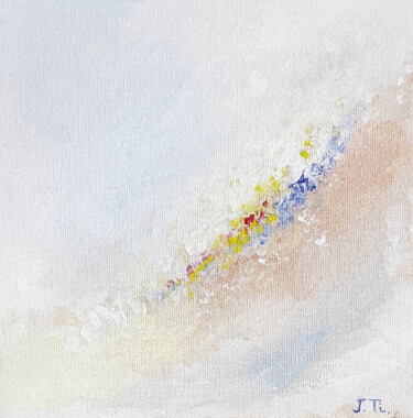 Картина под названием "Love and senses 1" - Jane Ti, Подлинное произведение искусства, Акрил Установлен на картон