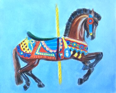 Santa Cruz Looff Drawing titled "Santa Cruz Looff" by Jane Wong, Original Art, Pencil