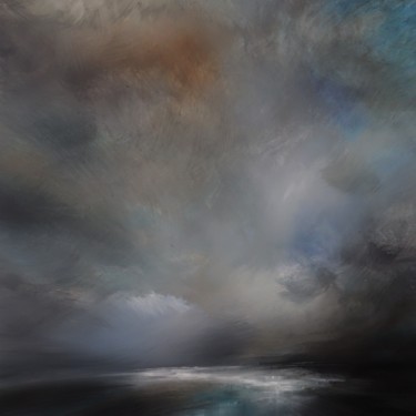 제목이 "The Afterlight"인 미술작품 Jane Elizabeth Cullum로, 원작, 아크릴 나무 들것 프레임에 장착됨