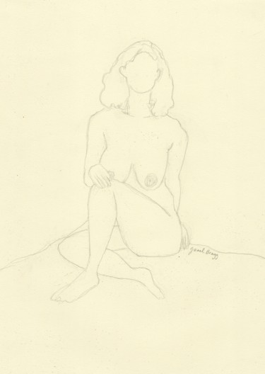 Rysunek zatytułowany „Figure Drawing Clas…” autorstwa Janel Bragg, Oryginalna praca, Ołówek