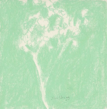 Disegno intitolato "Baby's Breath in Te…" da Janel Bragg, Opera d'arte originale, Pastello