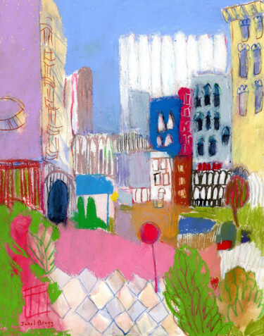 Картина под названием "The Place Where I M…" - Janel Bragg, Подлинное произведение искусства, Пастель