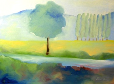 Peinture intitulée "Picture Valley" par Janel Bragg, Œuvre d'art originale, Huile