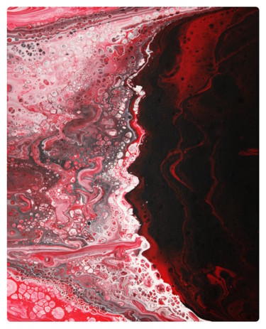 Peinture intitulée "bloody mary" par Benoît Janes, Œuvre d'art originale, Acrylique