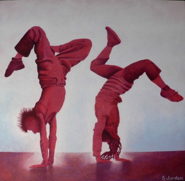 Printmaking titled "Handstands - prints…" by Steve Jordan, Original Artwork, Digital Print