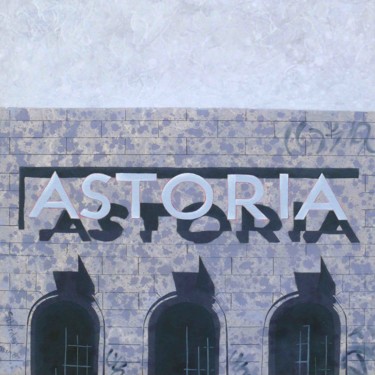 Druckgrafik mit dem Titel "The Astoria - Limit…" von Steve Jordan, Original-Kunstwerk, Acryl