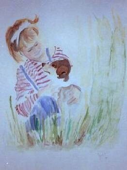 Painting titled "Love" by Janet Butler, Original Artwork