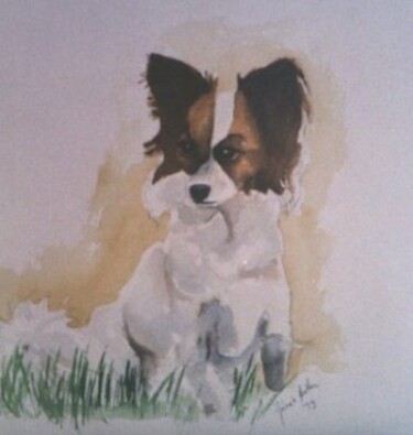 Painting titled "Tina" by Janet Butler, Original Artwork