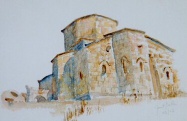 Painting titled "Abbey" by Janet Butler, Original Artwork