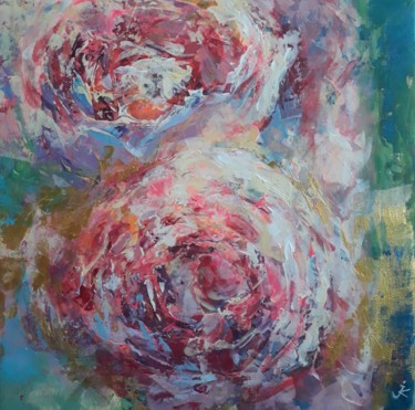 Картина под названием "Spring touch" - Janetta Klemens, Подлинное произведение искусства, Акрил