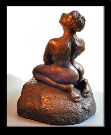 Sculpture titled "Looking Forward" by Janice Branley, Original Artwork, Casting