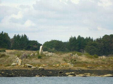 Photographie intitulée "Mégalithes/Morbihan…" par Janie B., Œuvre d'art originale