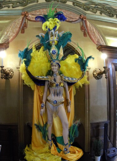 Photography titled "Costume Carnaval Ri…" by Janie B., Original Artwork, Digital Photography