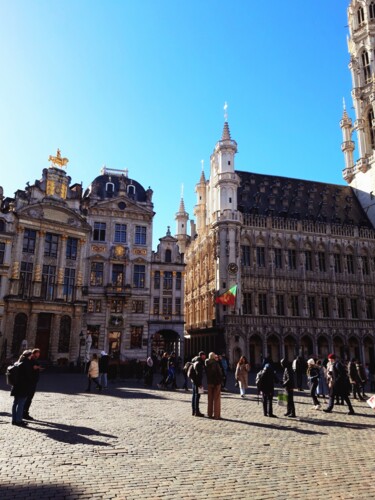 Fotografie mit dem Titel "Bruxelles, ma belle…" von Janie B., Original-Kunstwerk, Nicht bearbeitete Fotografie