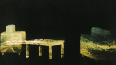 Fotografia intitolato "SHIFT 3.7" da Janine Waldren, Opera d'arte originale, fotografia a pellicola