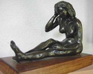 Sculpture intitulée "nu" par Janine Le Cann, Œuvre d'art originale