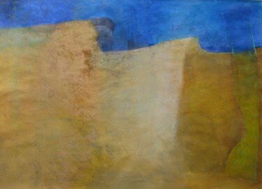 Schilderij getiteld "Dune" door Janis Zingitis, Origineel Kunstwerk, Olie