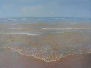 Schilderij getiteld "The Baltic. The Lig…" door Janis Zingitis, Origineel Kunstwerk, Olie