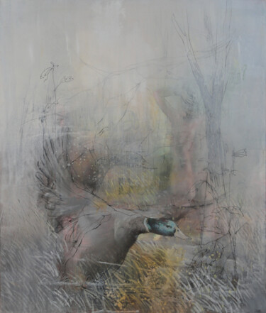 Malerei mit dem Titel "Morning" von Janis Zingitis, Original-Kunstwerk, Öl