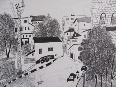 Desenho intitulada "Urban landscape" por Janna Shulrufer, Obras de arte originais, Outro