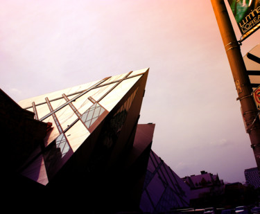 Photography titled "Libeskind museum -…" by Janos Gardonyi, Original Artwork