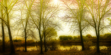 Digital Arts titled "HUMBER RIVER" by Janos Gardonyi, Original Artwork, Digital Painting