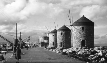 Photography titled "HARBOUR AT RHODOS" by Janos Gardonyi, Original Artwork