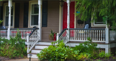 Photography titled "PENNSYLVANIA PORCH" by Janos Gardonyi, Original Artwork