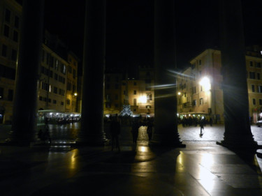 Photography titled "night in Rome - at…" by Janos Gardonyi, Original Artwork