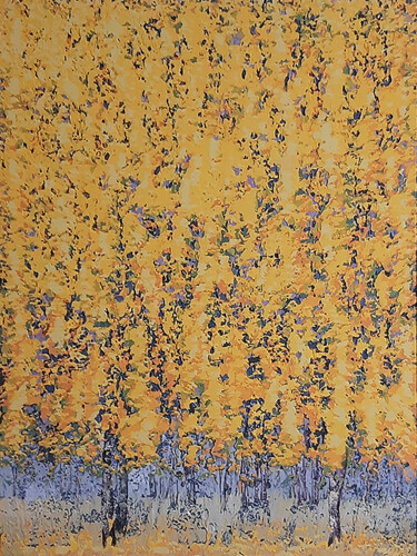Malerei mit dem Titel "autumn 2" von Jans Sergei, Original-Kunstwerk, Acryl