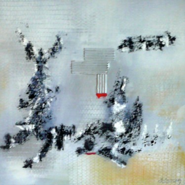 Peinture intitulée "115-esprit" par Gilles Janson, Œuvre d'art originale, Huile