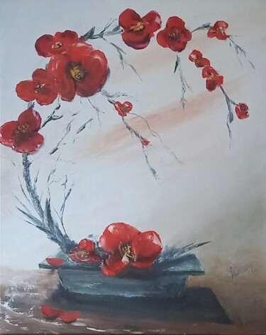 Painting titled "02 Charmé" by Gilles Janson, Original Artwork, Oil