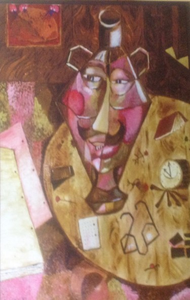 Obrazy i ryciny zatytułowany „Homage to Paul Klee…” autorstwa Jan Wall, Oryginalna praca, Cyfrowy wydruk