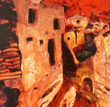 Incisioni, stampe intitolato "Cedar Mesa 2" da Jan Wall, Opera d'arte originale, Stampa digitale
