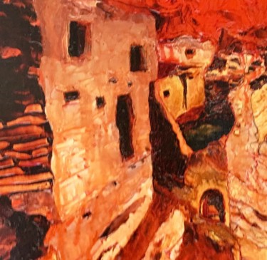 Cedar Mesa 2 Printmaking titled "Cedar Mesa 2" by Jan Wall, Original Artwork, Digital Print