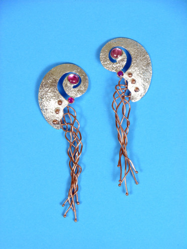 Design titled "Ammonite - Sterling…" by Tomoaki Orikasa, Original Artwork, Jewelry