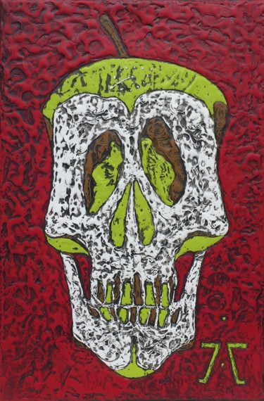 Peinture intitulée "NATURE MORTE" par Jarecki Christophe, Œuvre d'art originale, Acrylique