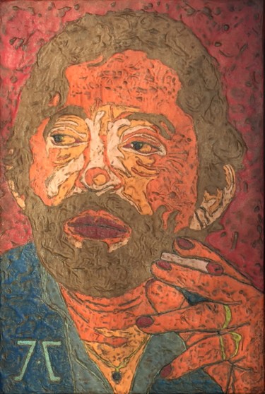 SERGE GAINSBOURG Peinture intitulée "SERGE GAINSBOURG" par Jarecki Christophe, Œuvre d'art originale, Acrylique