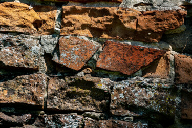 Fotografia intitolato "Brick Wall study 1" da Jarek Rufer, Opera d'arte originale, Fotografia digitale