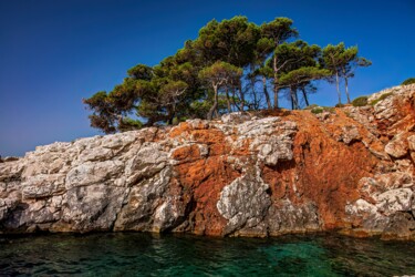 Fotografía titulada "The Red Rock" por Jarek Rufer, Obra de arte original, Fotografía digital